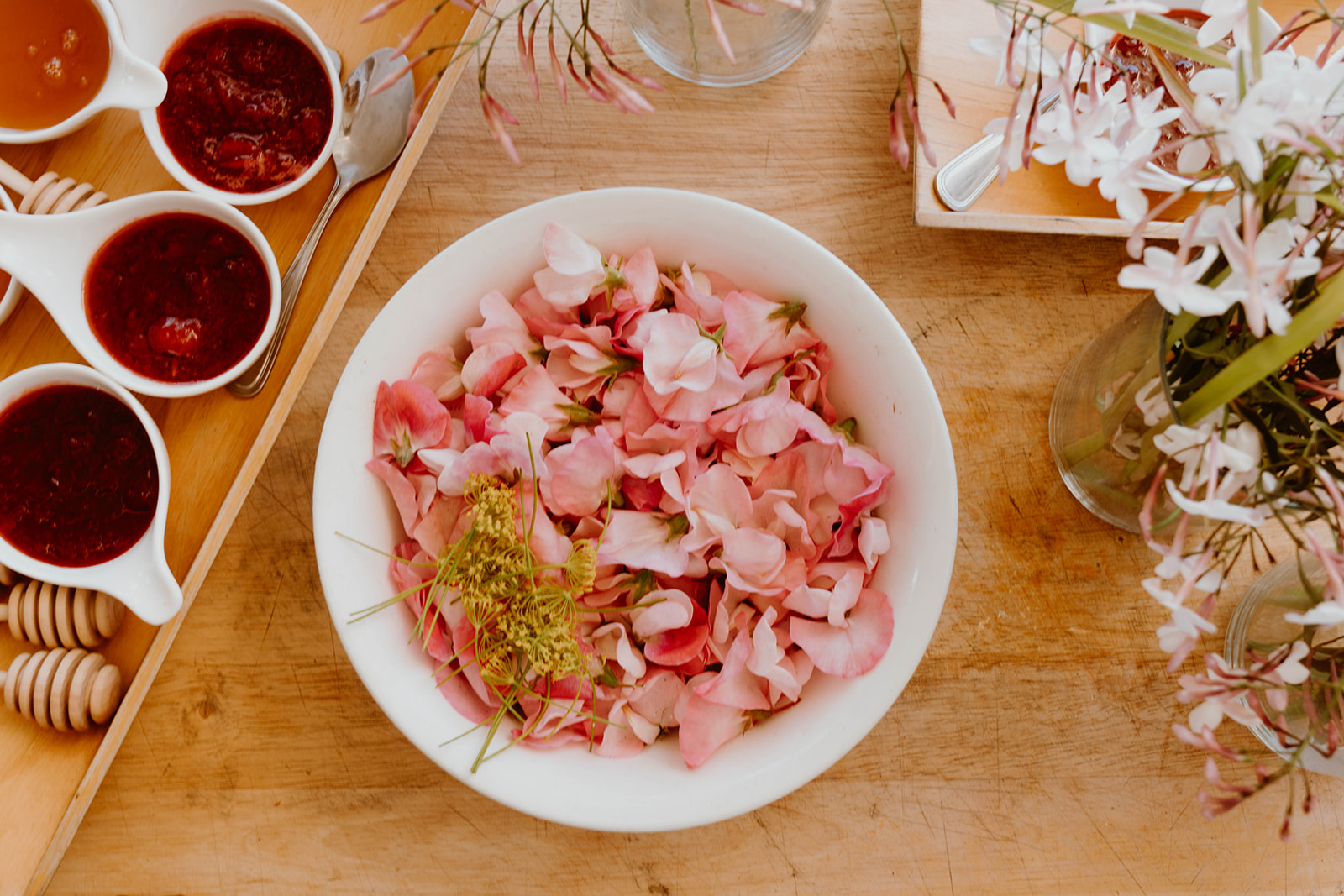 Bowl of radish vinegaerette